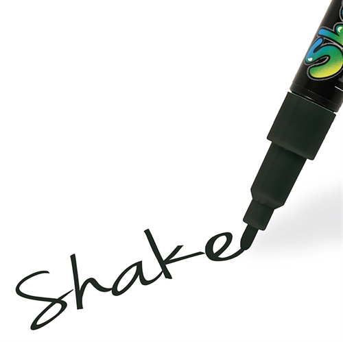  Shake tusch fine, black 2,5mm